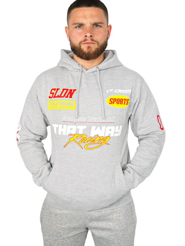 Race hoody 23 - Grey