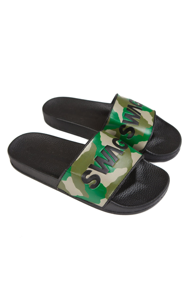 Swag Ldn Iconic  Camo Slides